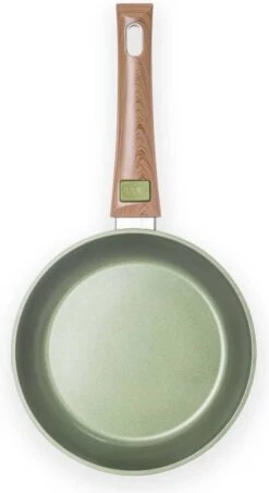 Just Vegan Koekenpan ECO Met Afneembaar Handvat 20 Cm Aluminium Groen -Tefal Shop 656x1200
