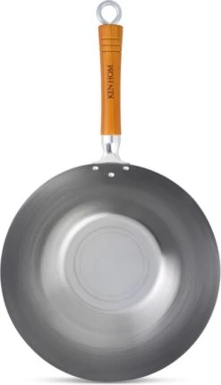 Ken Hom Classic Wok - Ø 32cm In Koolstofstaal En Houten Greep -Tefal Shop 690x1200 1