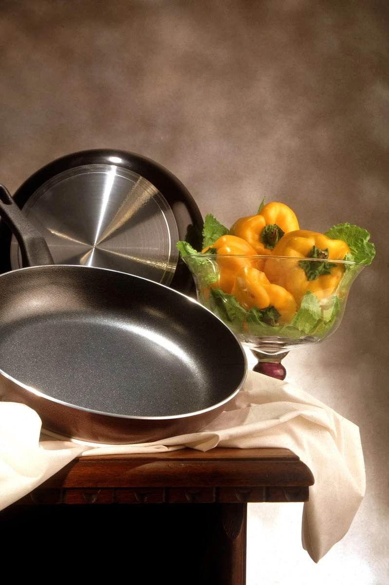 Löwenthal Hoogwaardige Koekenpan Set - 3 Stuks - PFOA Vrije Anti-aanbaklaag - Zwart 5 Löwenthal Hoogwaardige Koekenpan Set - 3 Stuks - PFOA Vrije Anti-aanbaklaag - Zwart - Afbeelding 5