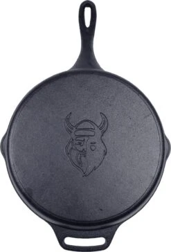 Valhal Outdoor Skillet / Koekenpan Met Steel - Gietijzer, Diameter 30cm - VH30 -Tefal Shop 814x1200